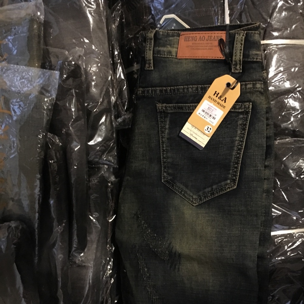 Super skinny biker jeans
